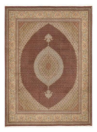 Tapis persan - Tabriz - Royal - 407 x 301 cm - beige foncé