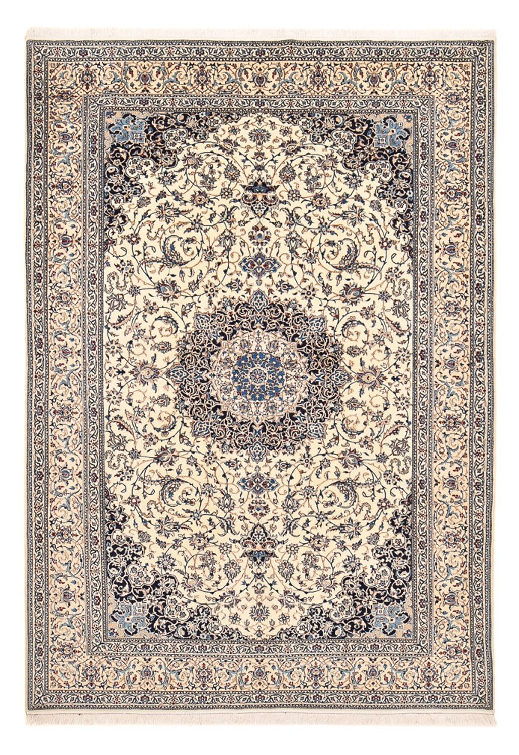 Tapis persan - Nain - Premium - 306 x 200 cm - sable