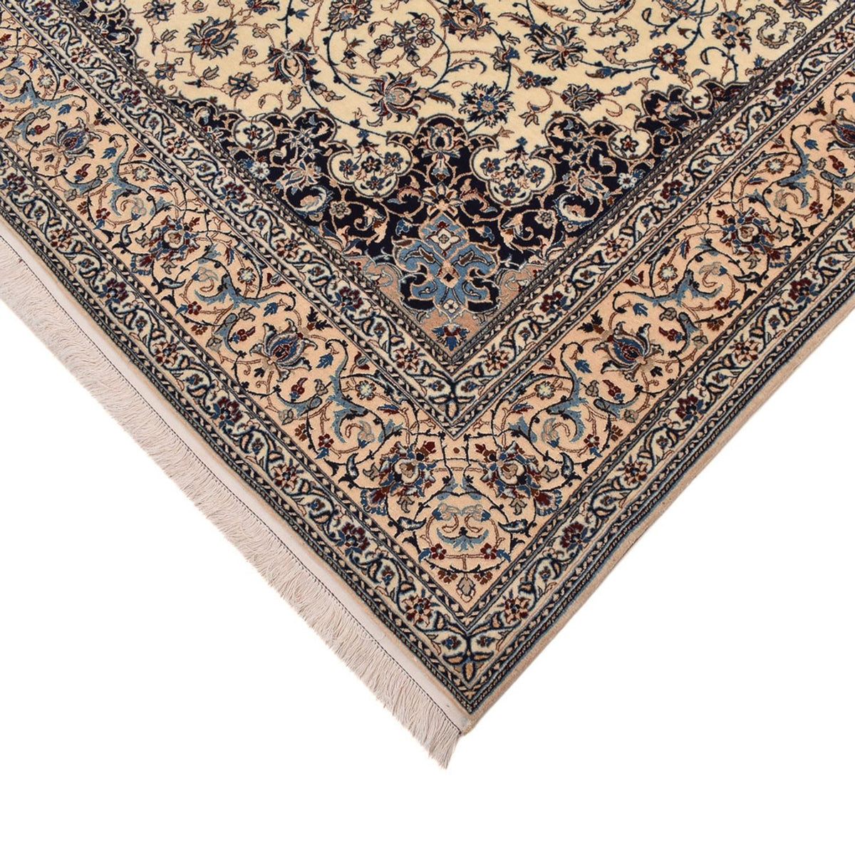 Tapis persan - Nain - Premium - 306 x 200 cm - sable
