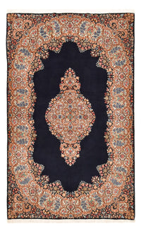 Tapis persan - Royal - 243 x 148 cm - bleu foncé