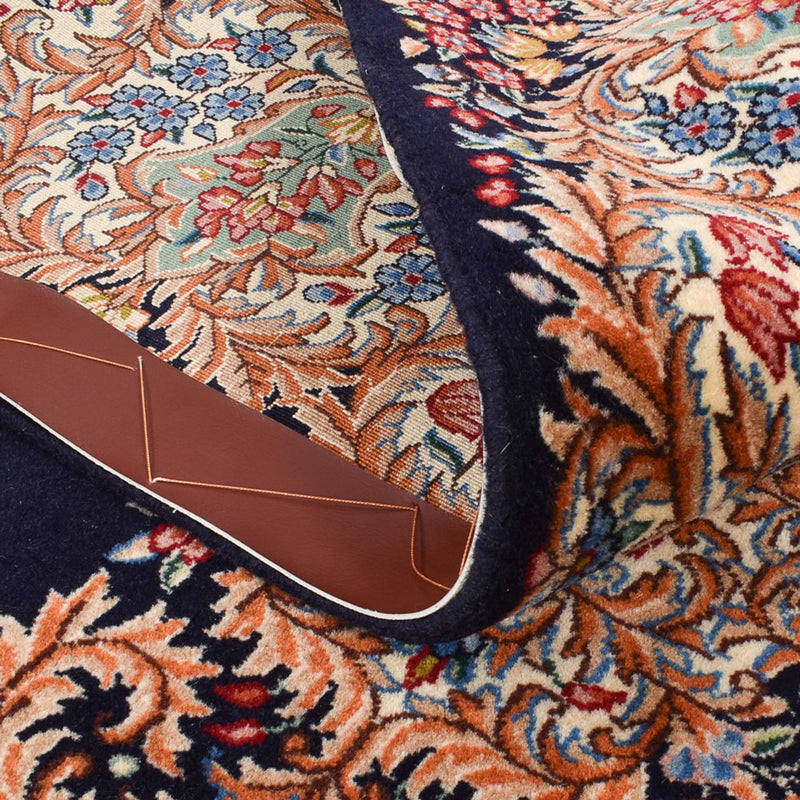 Tapis persan - Royal - 243 x 148 cm - bleu foncé