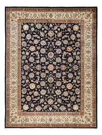 Tapis persan - Classique - Royal - 396 x 300 cm - bleu foncé