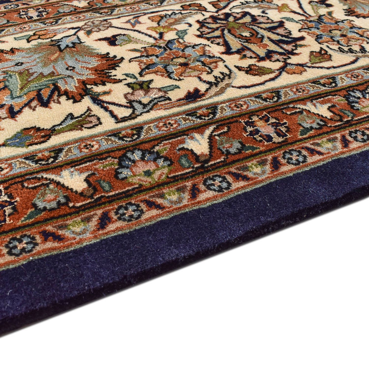 Tapis persan - Classique - Royal - 388 x 300 cm - bleu foncé