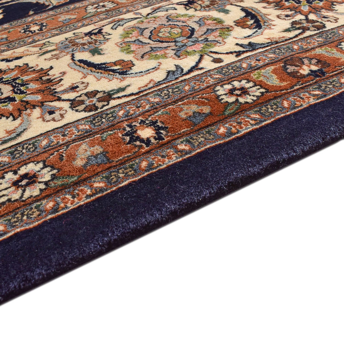 Tapis persan - Classique - Royal - 386 x 300 cm - bleu foncé