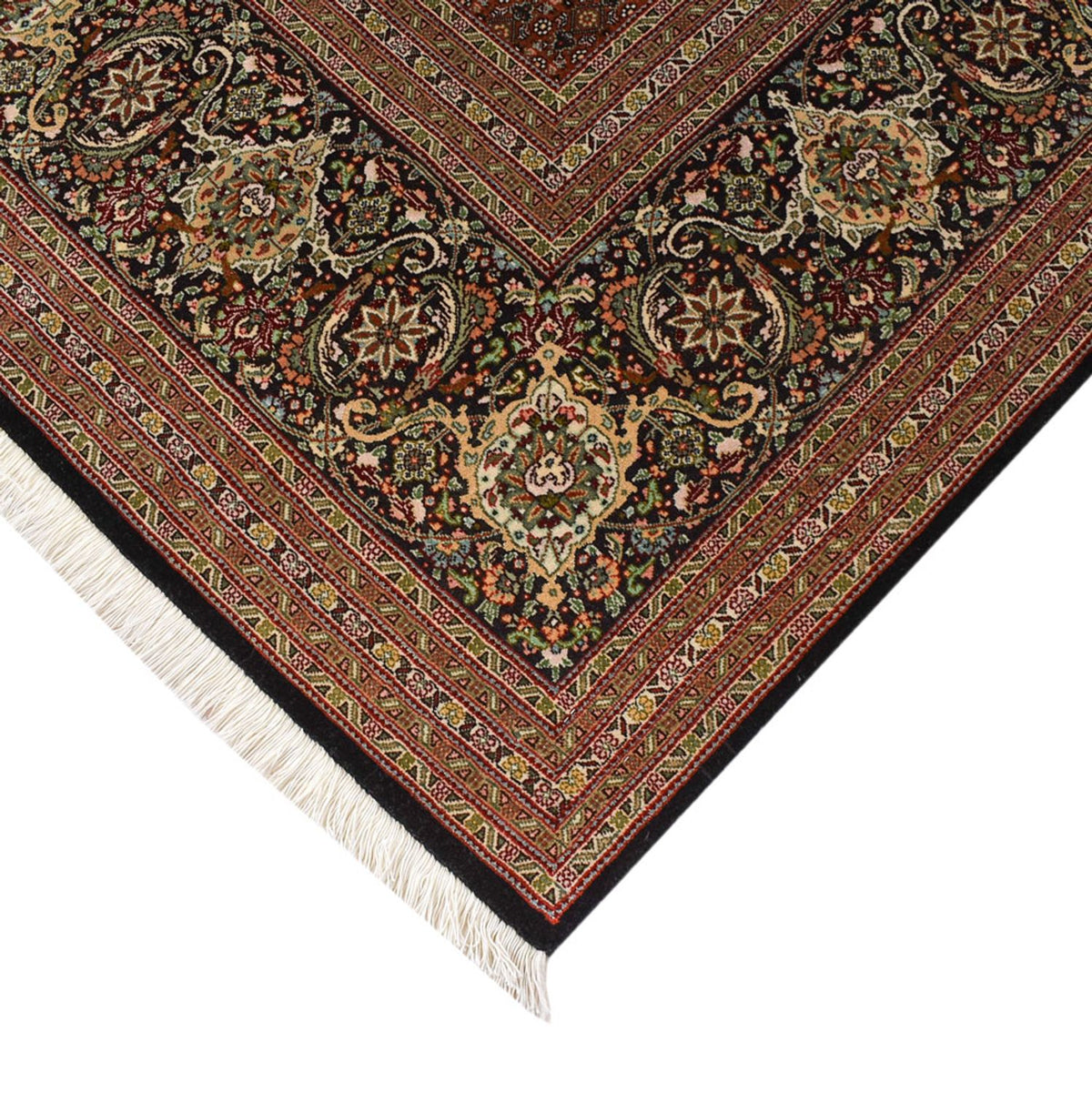 Tapis persan - Tabriz - Royal - 400 x 300 cm - camel foncé