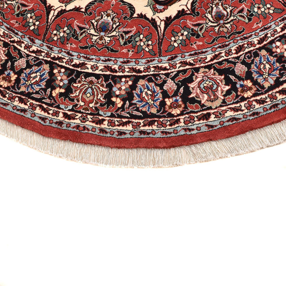 Tapis persan - Bidjar ronde  - 150 x 150 cm - beige