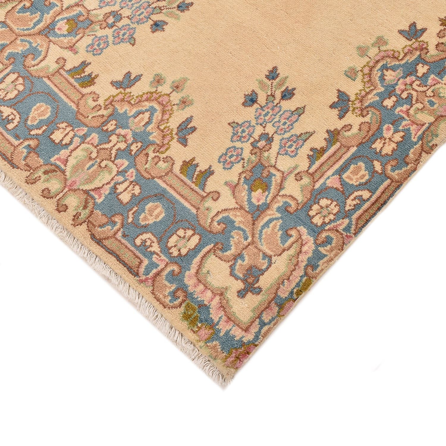 Tapis de couloir Tapis persan - Royal - 408 x 75 cm - beige