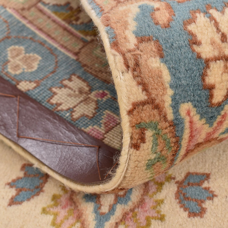 Tapis de couloir Tapis persan - Royal - 408 x 75 cm - beige