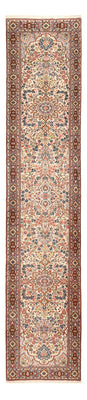 Tapis de couloir Tapis persan - Royal - 373 x 77 cm - beige clair