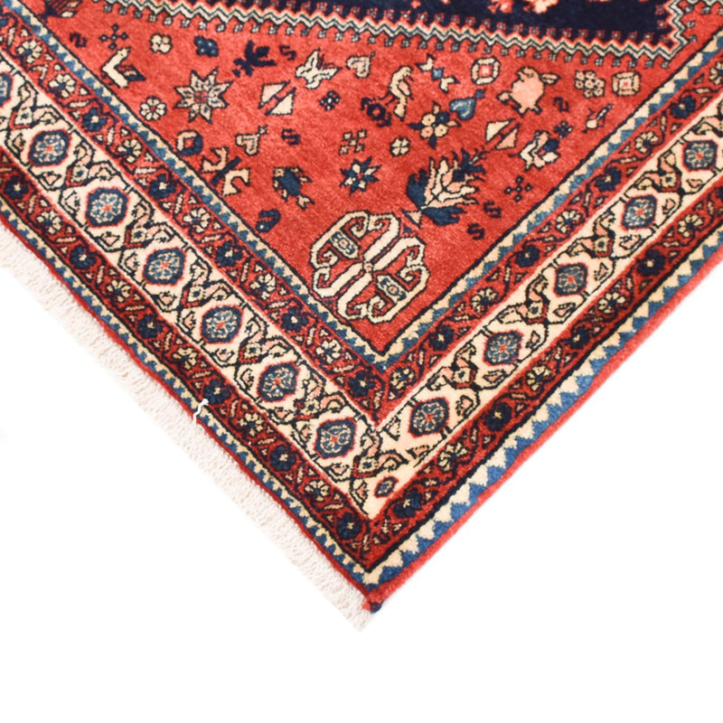 Tapis Gabbeh - Persan Kashkuli - 150 x 103 cm - bleu foncé