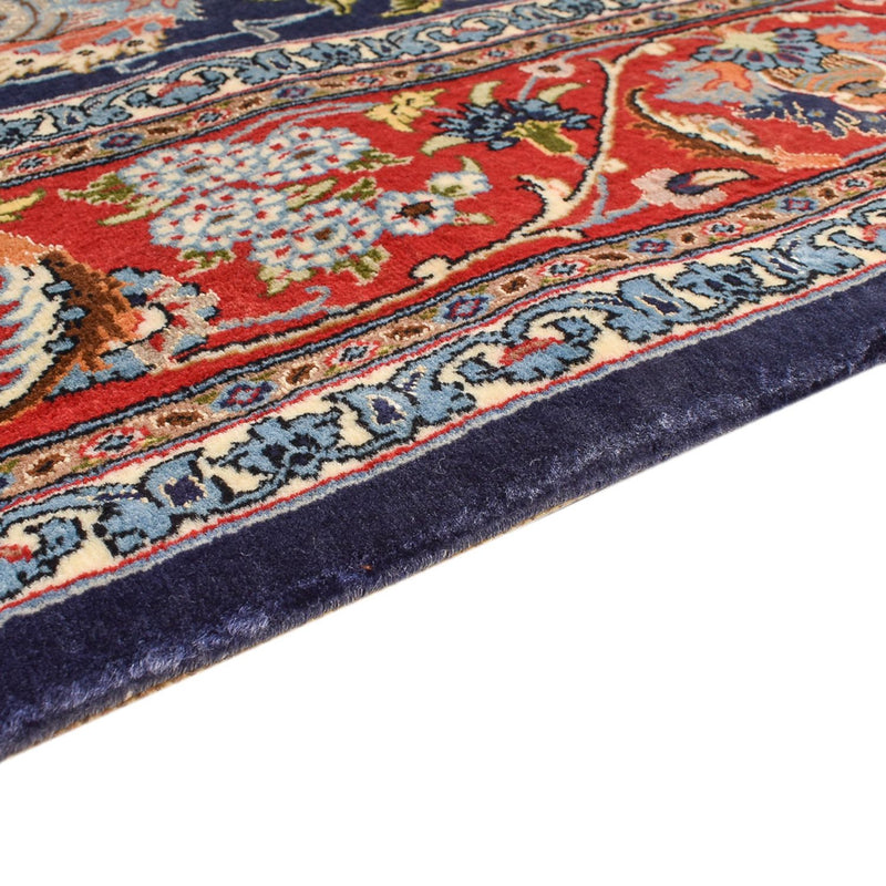 Tapis persan - Isfahan - Premium - 226 x 136 cm - bleu foncé