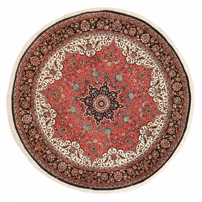 Tapis persan - Bidjar ronde  - 150 x 150 cm - rouge
