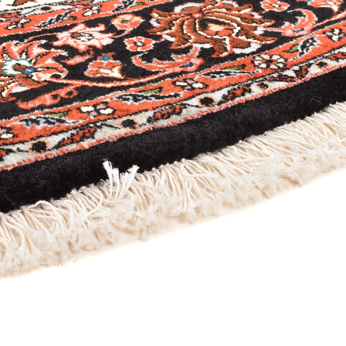 Tapis persan - Bidjar ronde  - 150 x 150 cm - rouge