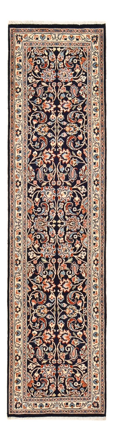 Tapis de couloir Tapis persan - Classique - 290 x 75 cm - bleu foncé