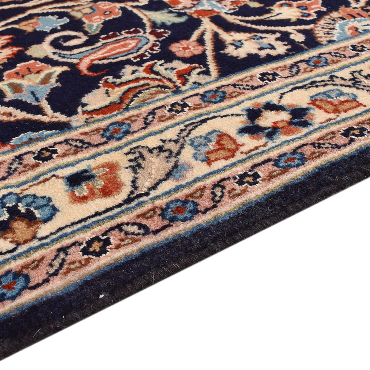 Tapis de couloir Tapis persan - Classique - 290 x 75 cm - bleu foncé