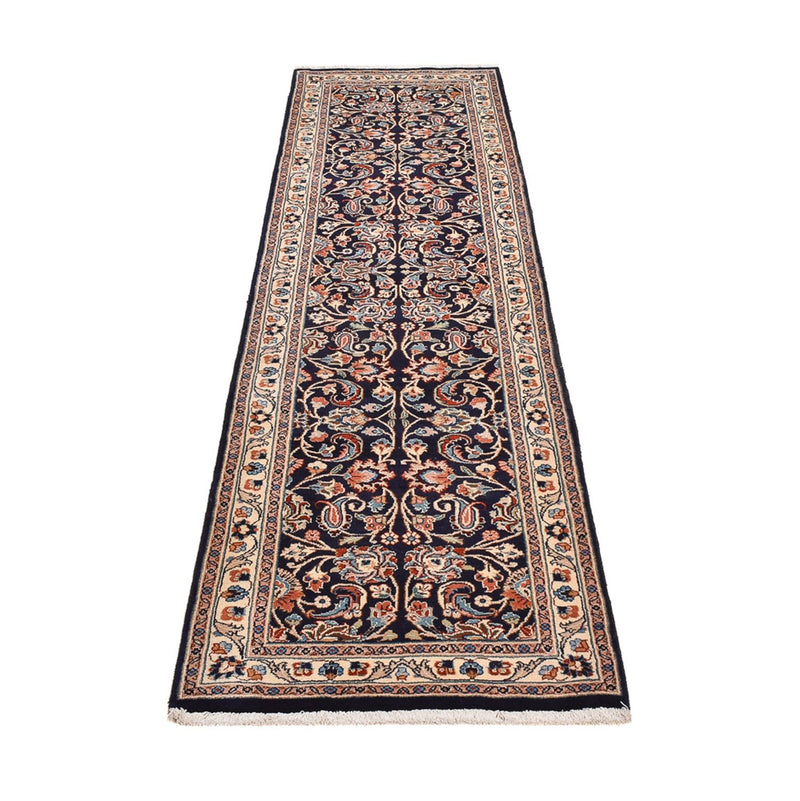 Tapis de couloir Tapis persan - Classique - 290 x 75 cm - bleu foncé
