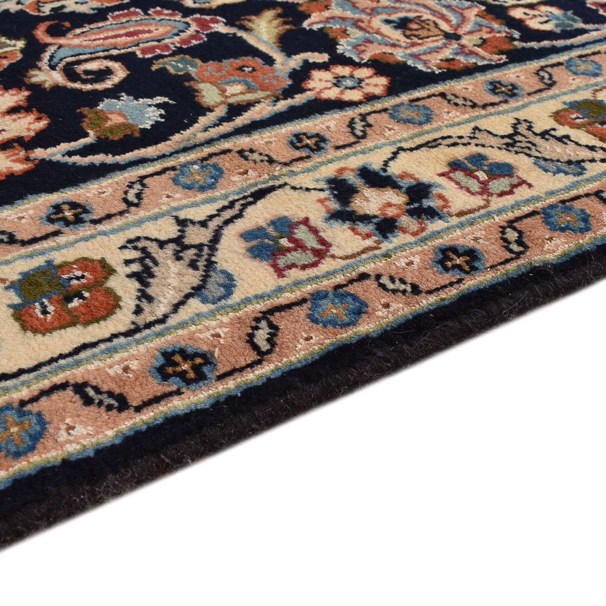 Tapis de couloir Tapis persan - Classique - 295 x 75 cm - bleu foncé