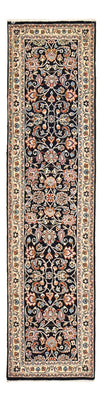Tapis de couloir Tapis persan - Classique - 298 x 75 cm - bleu foncé
