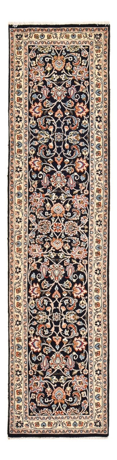 Tapis de couloir Tapis persan - Classique - 298 x 75 cm - bleu foncé
