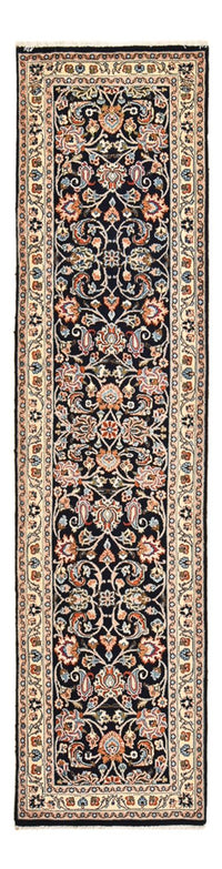 Tapis de couloir Tapis persan - Classique - 298 x 75 cm - bleu foncé