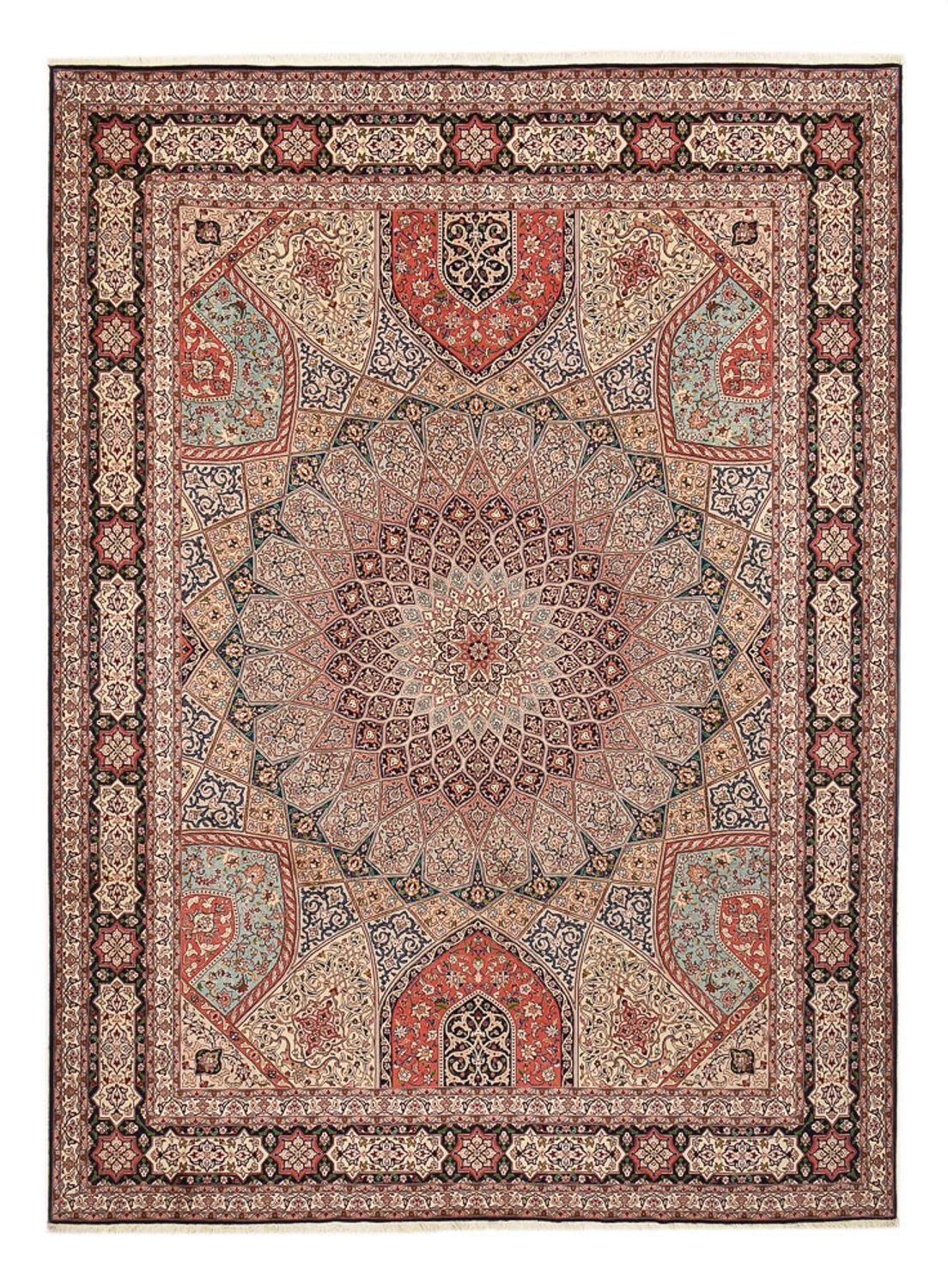 Tapis persan - Tabriz - Royal - 400 x 303 cm - beige foncé