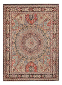 Tapis persan - Tabriz - Royal - 400 x 303 cm - beige foncé