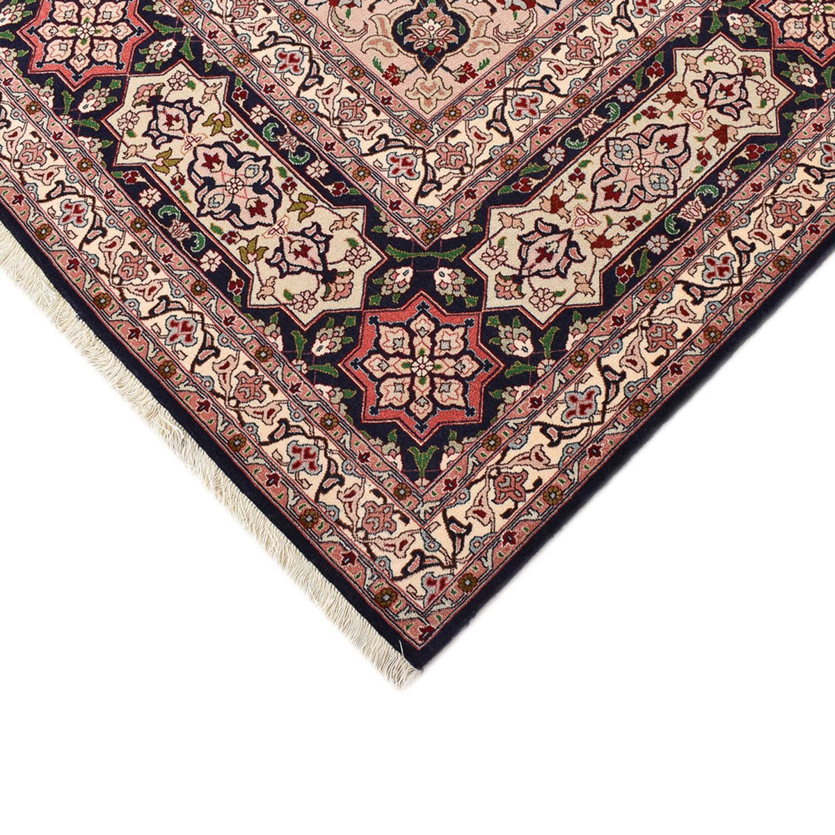 Tapis persan - Tabriz - Royal - 400 x 303 cm - beige foncé
