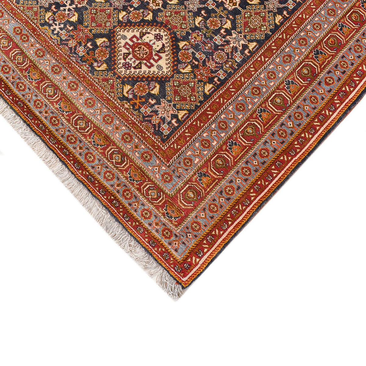 Tapis Gabbeh - Persan Kashkuli - 343 x 254 cm - rouge clair