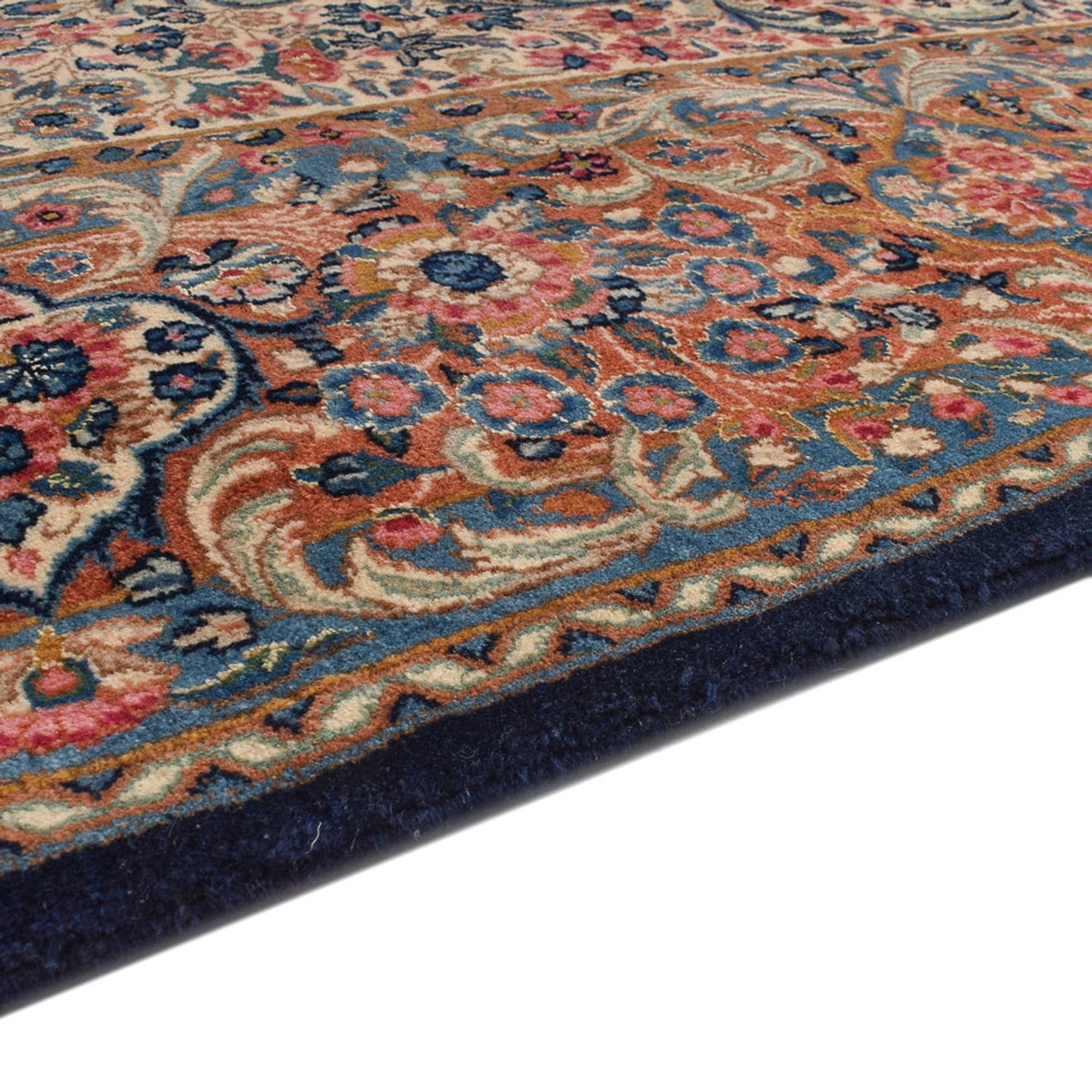 Rafsanjan Tapis 203x312cm - Tapis persan - bleu foncé