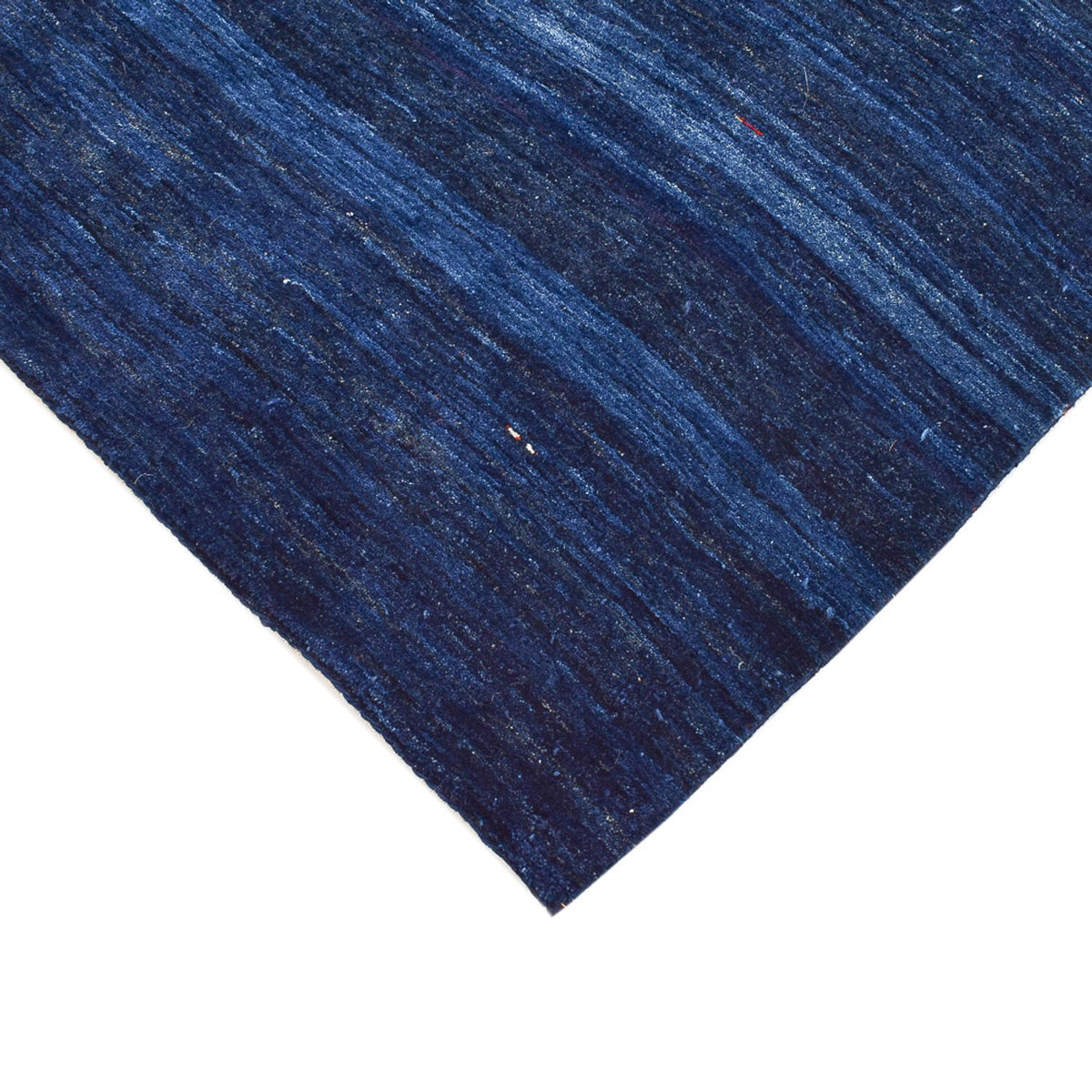 Tapis Gabbeh - Loribaft Persan - 195 x 158 cm - bleu foncé