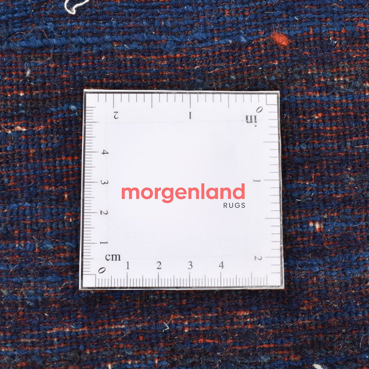 Tapis Gabbeh - Loribaft Persan - 195 x 158 cm - bleu foncé