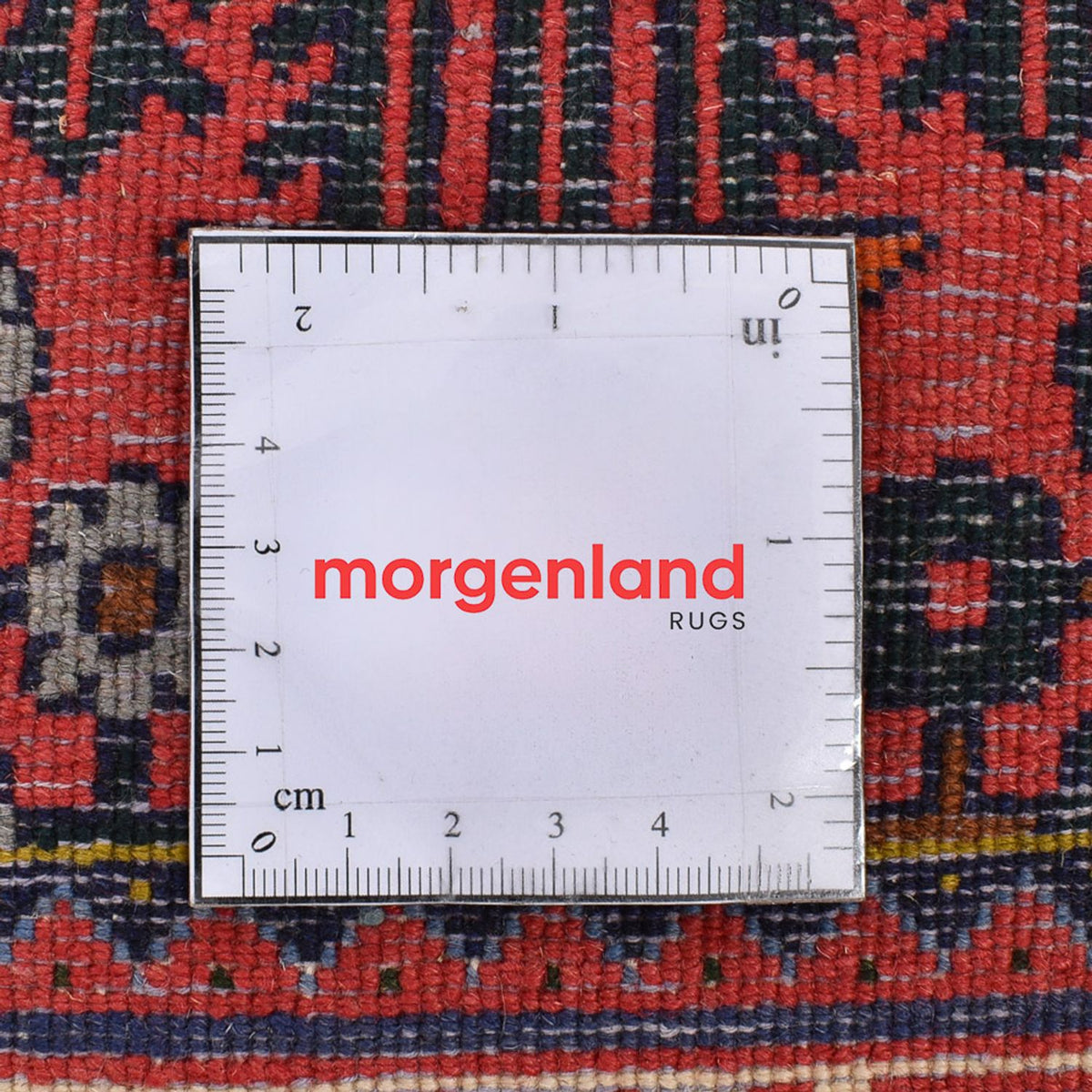 Tapis persan - Nomadic - 156 x 115 cm - rouge clair