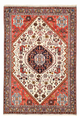 Tapis Gabbeh - Persan Kashkuli - 197 x 140 cm - multicolore