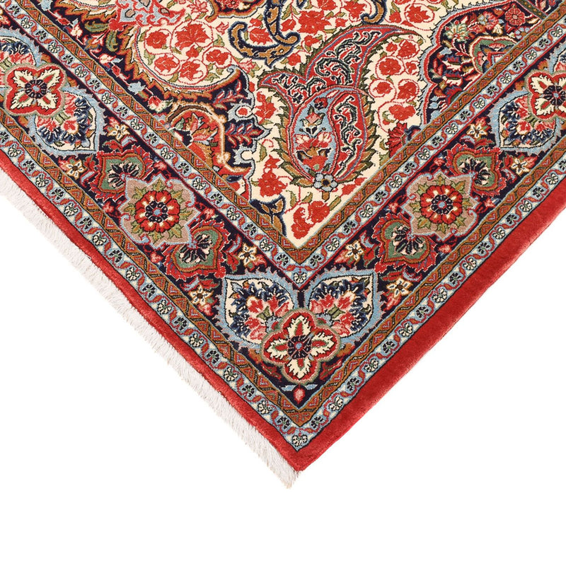 Tapis persan - Ghom - Royal - 205 x 132 cm - rouge
