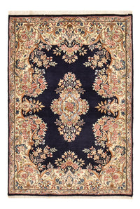 Tapis persan - Royal - 150 x 100 cm - bleu foncé