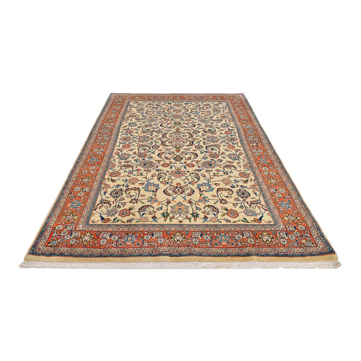 Tapis persan - Classique - 222 x 135 cm - beige