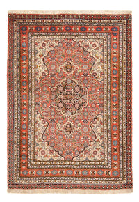 Tapis persan - Tabriz - 156 x 110 cm - rouge clair