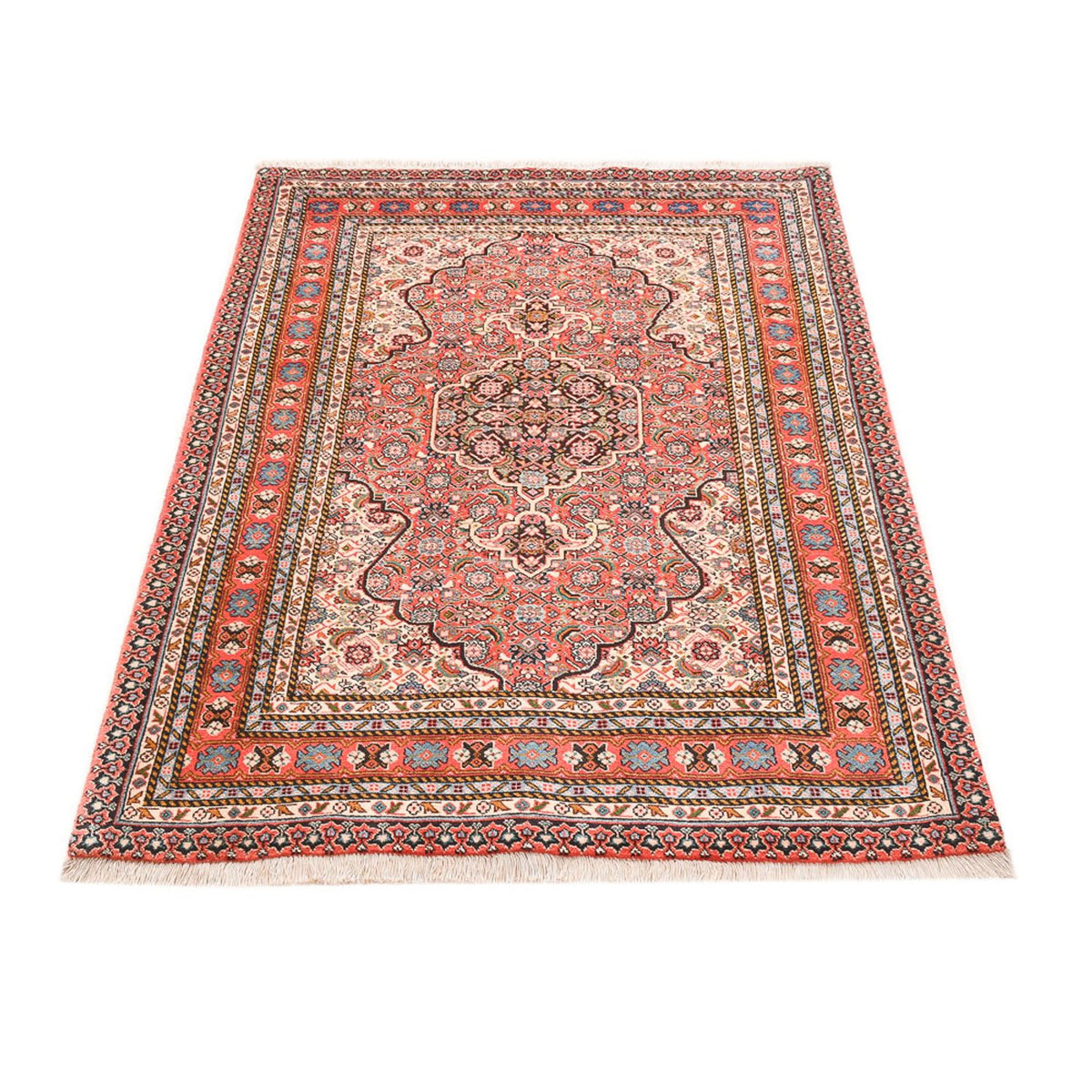 Tapis persan - Tabriz - 156 x 110 cm - rouge clair