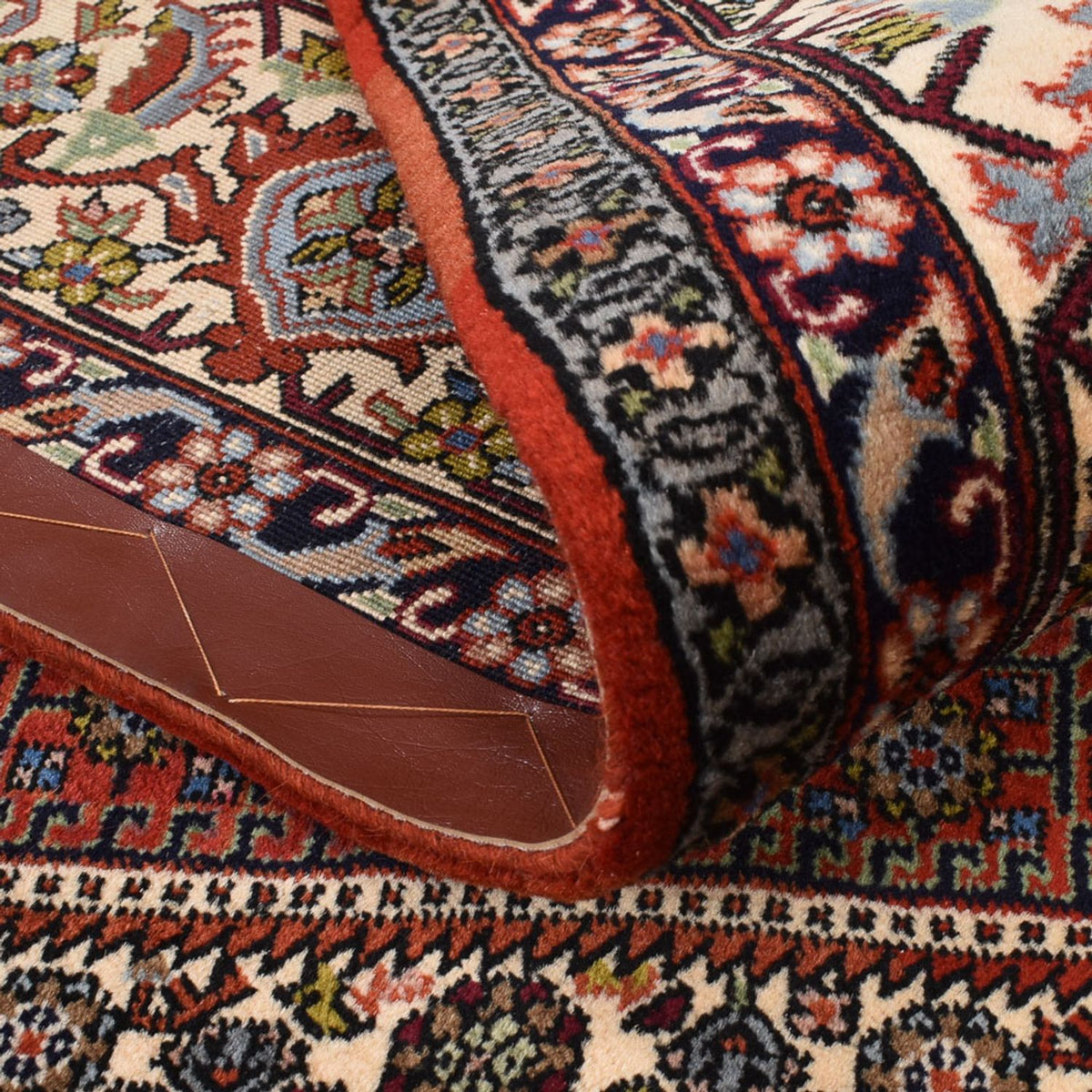 Tapis persan - Bidjar - 222 x 138 cm - rouille