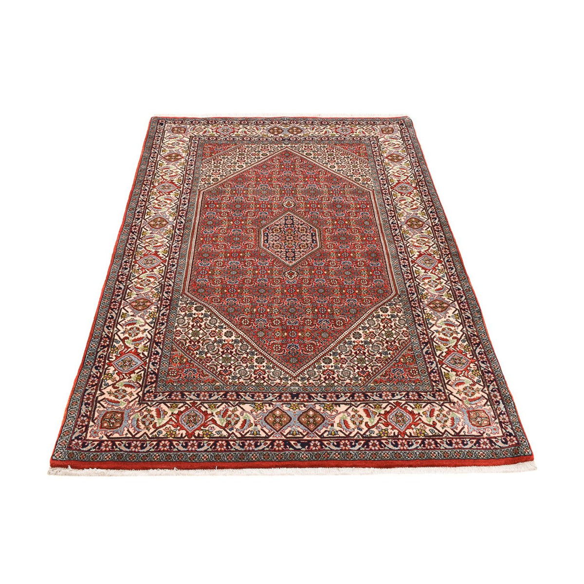 Tapis persan - Bidjar - 222 x 138 cm - rouille