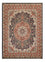 Tapis persan - Ghom - 301 x 221 cm - bleu foncé