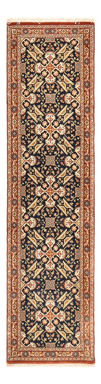 Tapis de couloir Tapis persan - Ghom - Royal - 195 x 51 cm - beige foncé