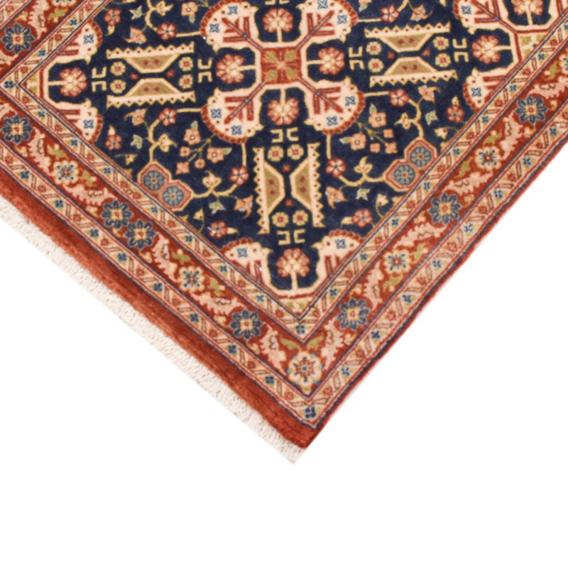 Tapis de couloir Tapis persan - Ghom - Royal - 195 x 51 cm - beige foncé