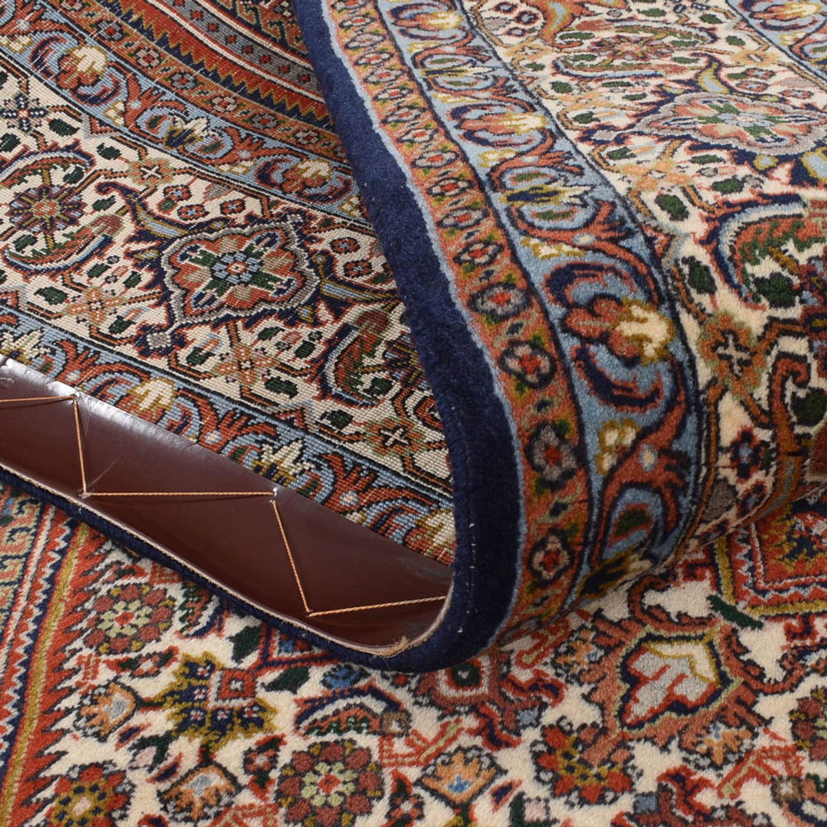 Tapis persan - Bidjar - 244 x 182 cm - rouille