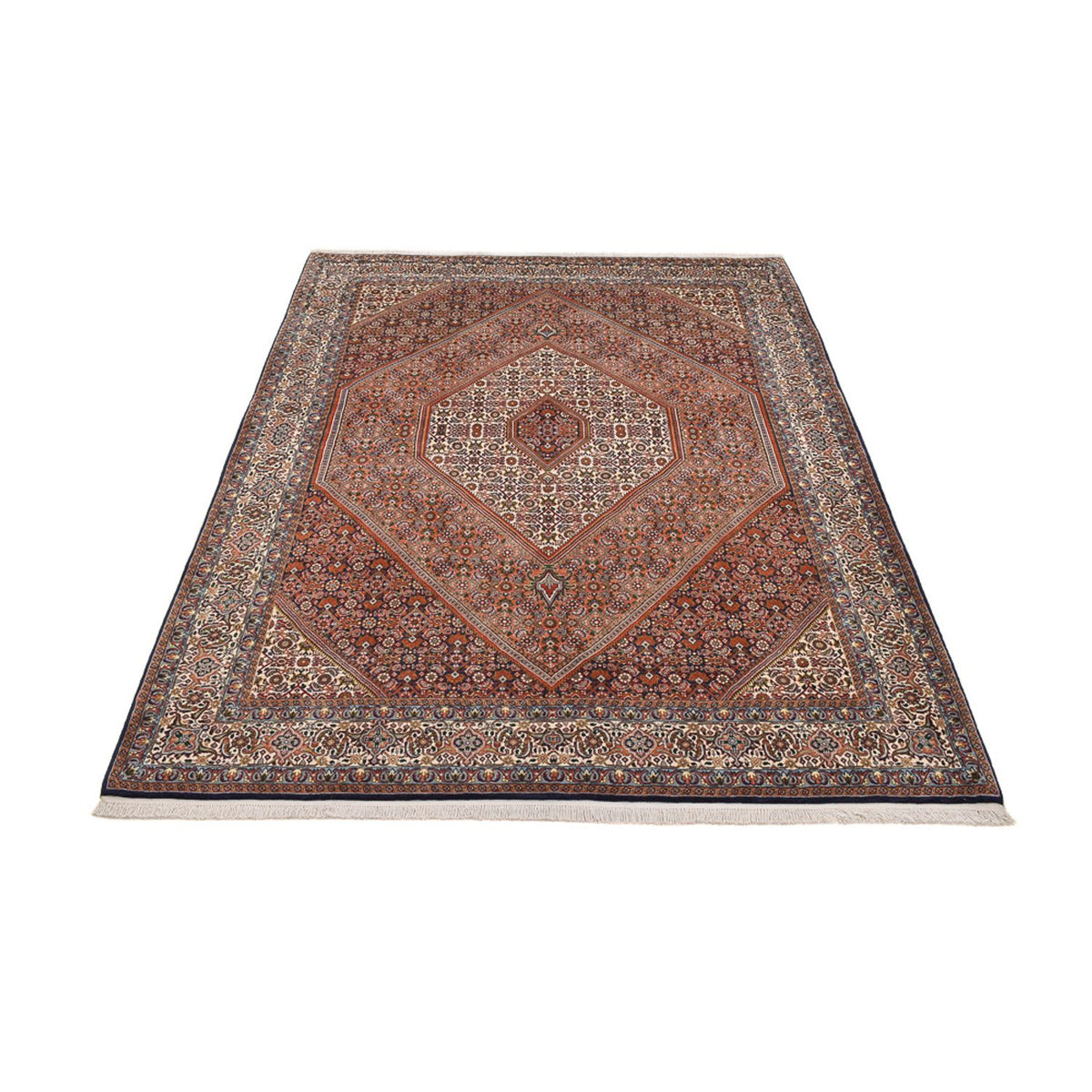Tapis persan - Bidjar - 244 x 182 cm - rouille