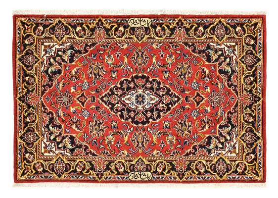 Tapis persan - Keshan - 98 x 70 cm - rouge