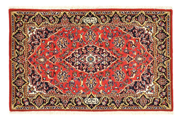 Tapis persan - Keshan - 98 x 70 cm - rouge