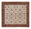 Tapis persan - Bidjar carré  - 251 x 241 cm - crème