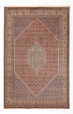 Tapis persan - Bidjar - 297 x 197 cm - rouille