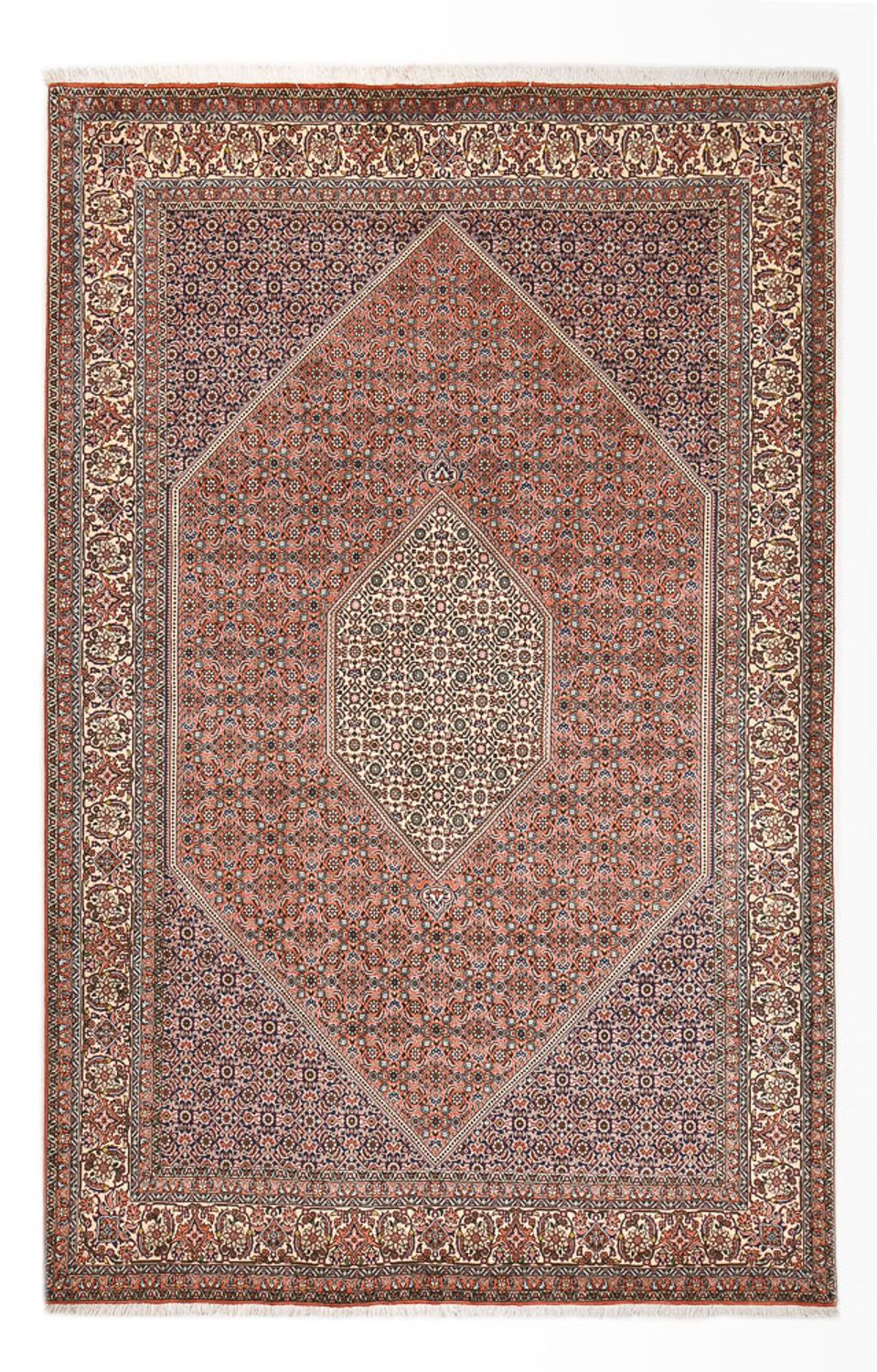 Tapis persan - Bidjar - 297 x 197 cm - rouille